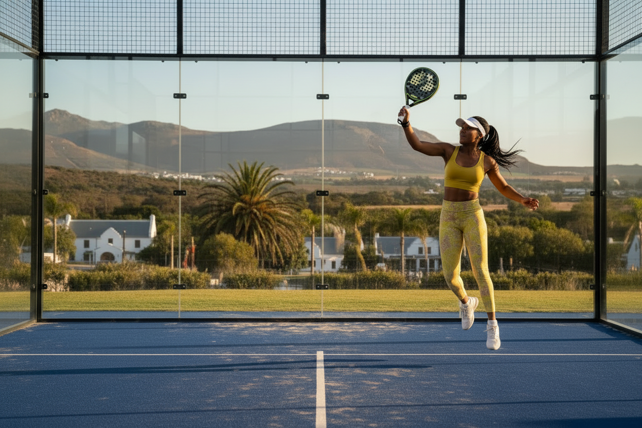 Bright padel lifestyle image