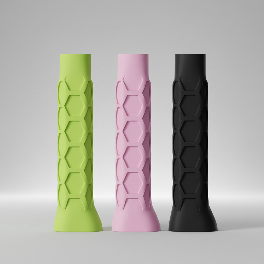 Paddle Grip Covers 3-Pack (Black, Green, Pink)