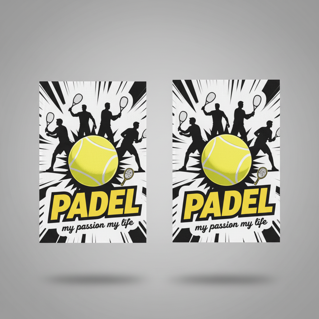 The Padel Vault Sports Towel - 600mm x 400mm